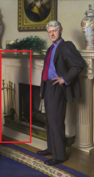 Fotodetalle: Retrato oficial de Bill Clinton / huffpost.com