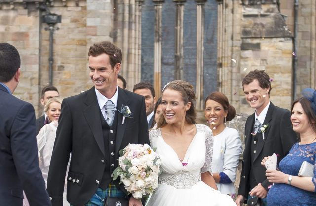 Andy Murray and Kim Sears wedding