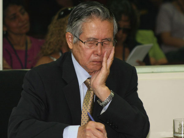 Fujimori en estado de observación por gastritis aguda