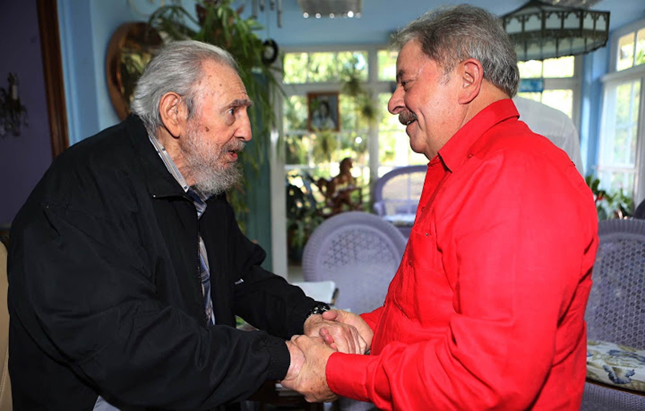 Lula se reunió con los hermanos Castro pero no con Chávez (FOTOS)