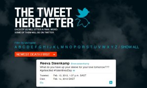 Crean archivo para tuits de famosos muertos