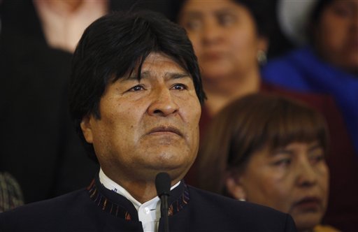 Evo Morales sigue con el tema del asesinato de Chávez
