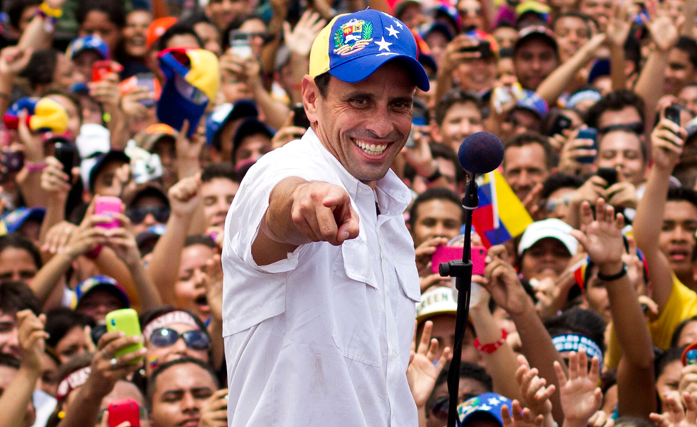 Capriles cerrará campaña en Barquisimeto
