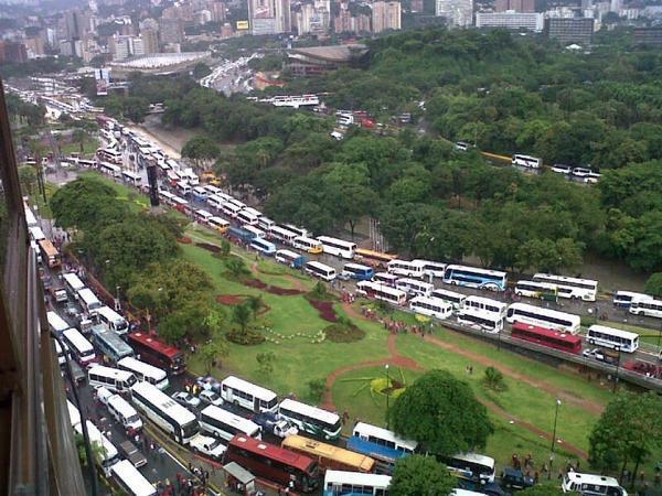 El #autobusazo de Maduro (Fotos)
