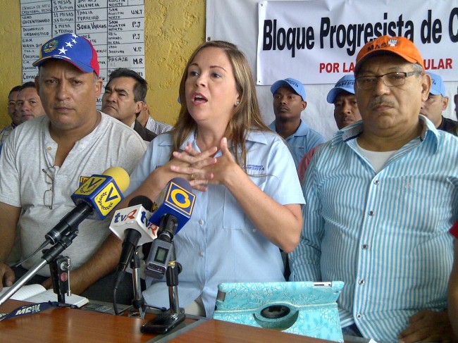 Bloque progresista de Caracas presentó documento por la ciudad