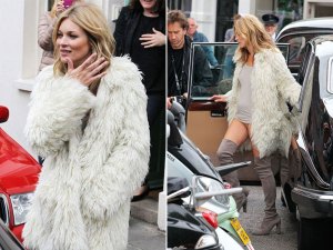 Kate Moss sin ropa interior por las calles de Londres (FOTOS)
