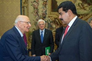 Presidente italiano apoya reconciliación en Venezuela para reforzar el progreso económico y social