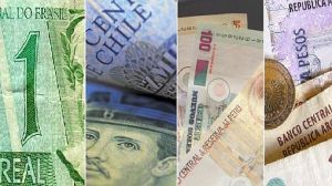 Cotizaciones de las monedas latinoamericanas frente al dólar