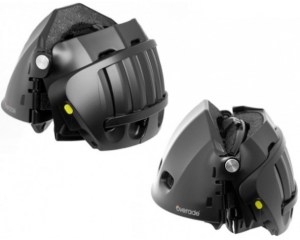 Este es el nuevo casco plegable para ciclistas (Fotos)