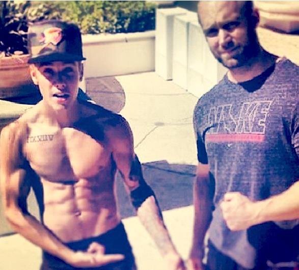 ¿Los músculos de Justin Bieber serán trabajados? (Foto)