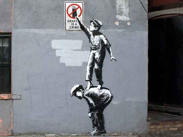 Banksy se plantea dejar de comercializar sus grafitis