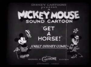 Mickey Mouse regresa a la pantalla grande con “Get a Horse” (Video)