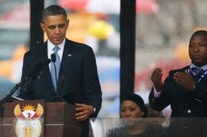 El intérprete para sordomudos de la ceremonia de Mandela era un impostor, según expertos