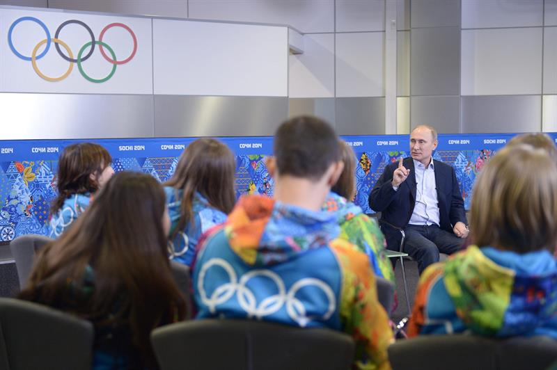 Putin garantiza seguridad en los Juegos Olímpicos de Sochi