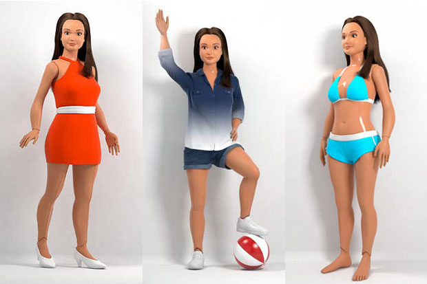 Muñeca con proporciones reales podría competir con “Barbie”