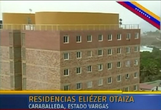 Bautizan edificio en homenaje a Eliécer Otaiza (Video)