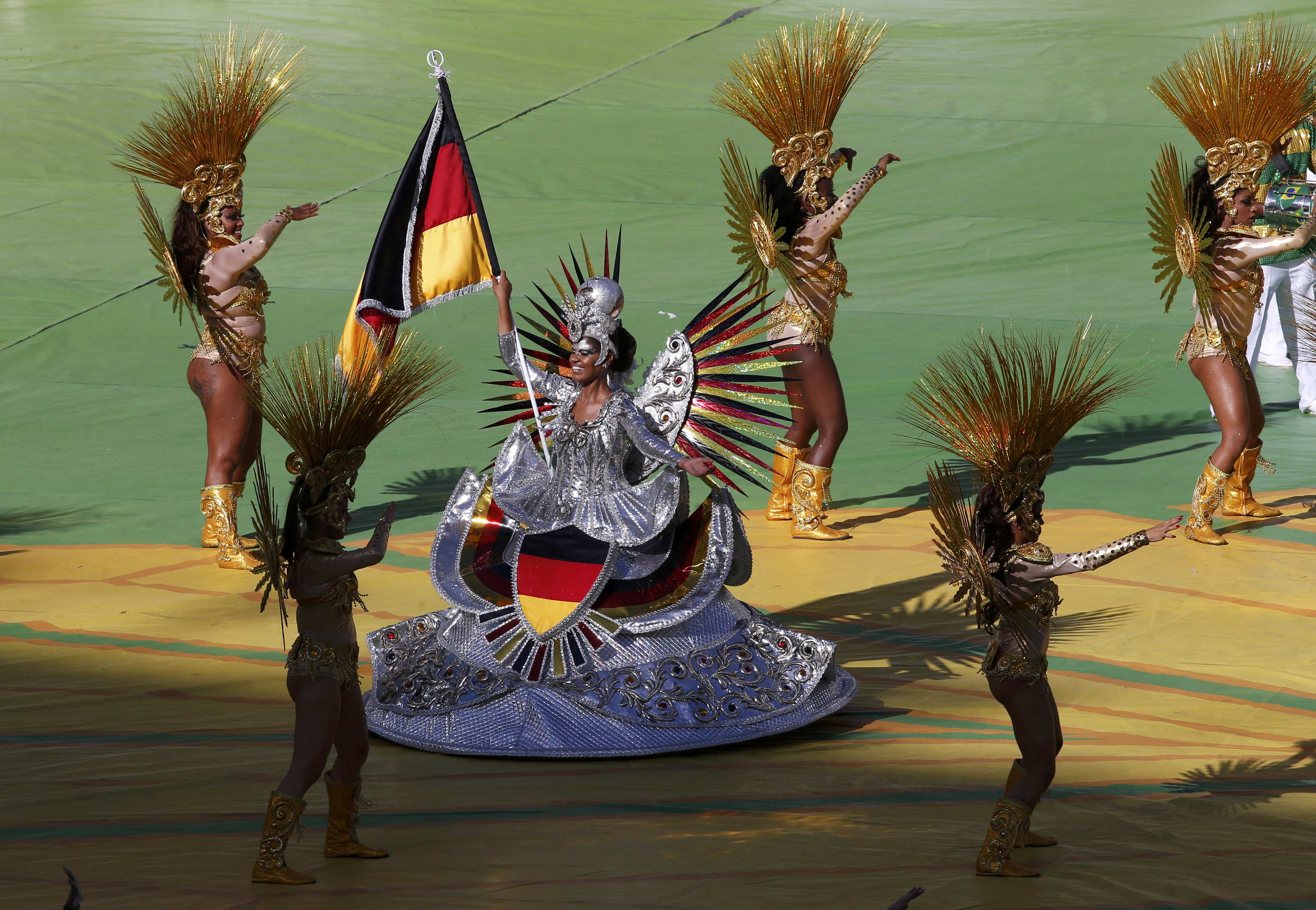 En imágenes: la insípida clausura del Mundial Brasil 2014