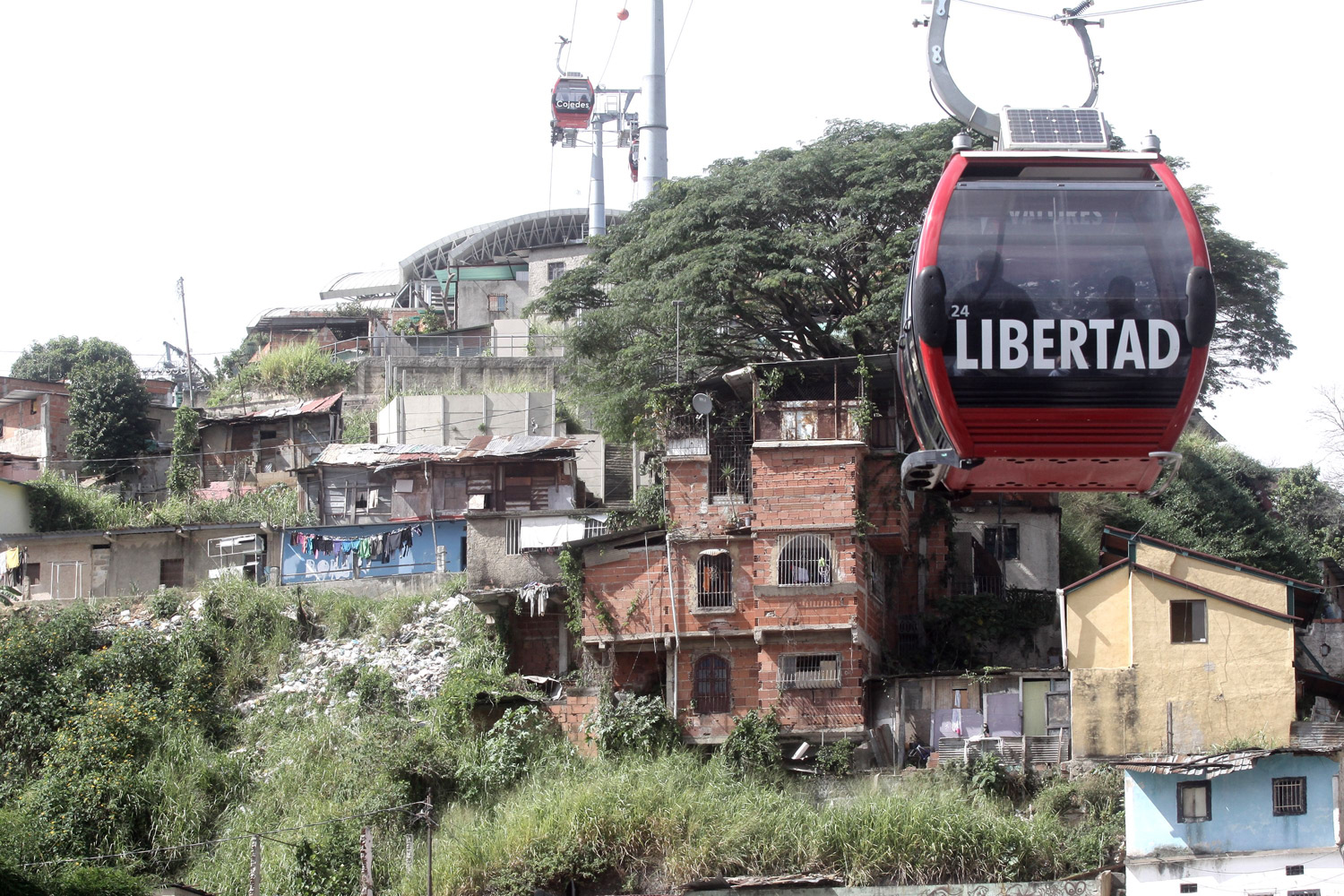 Suspenden servicio de MetroCable entre Parque Central y La Ceiba