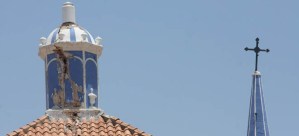 Inician hoy reparación de la cúpula de la iglesia Santa Bárbara