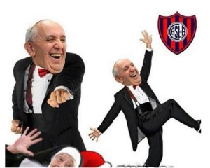 Así celebró el papa la victoria de su equipo en Copa Libertadores (Memes)