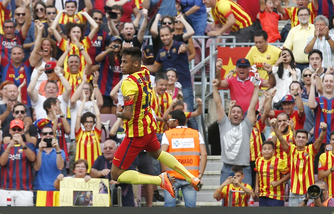 Barcelona mantiene paso perfecto en Liga gracias a la dupla Messi-Neymar