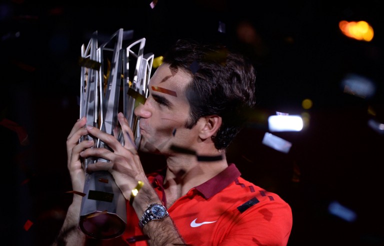 Federer logra el 81º título en el Masters 1000 de Shanghai (Fotos)