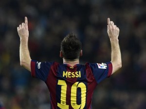 Messi, de tres en tres