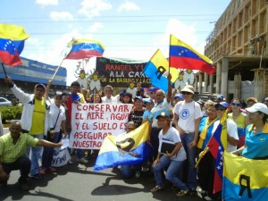 Guayaneses protestaron por improvisación ambiental