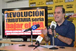 Borges: La verdadera revolución tributaria sería bajarle el IVA a los venezolanos