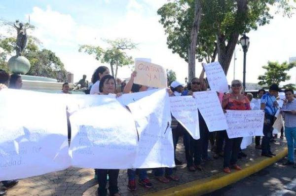 Trabajadores del Ministerio de Educación exigen discusión del contrato colectivo