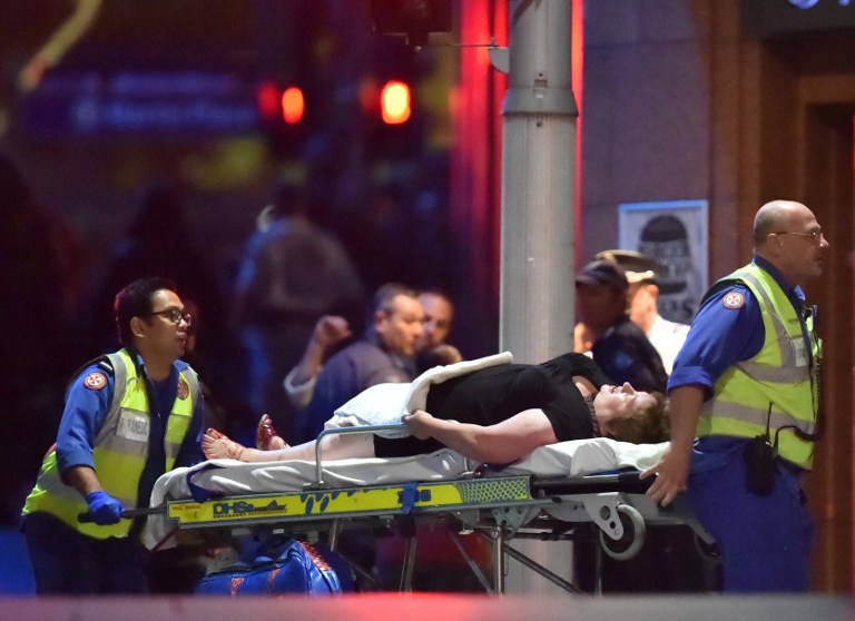 Tres muertos y cuatro heridos deja la toma de rehenes en Sídney