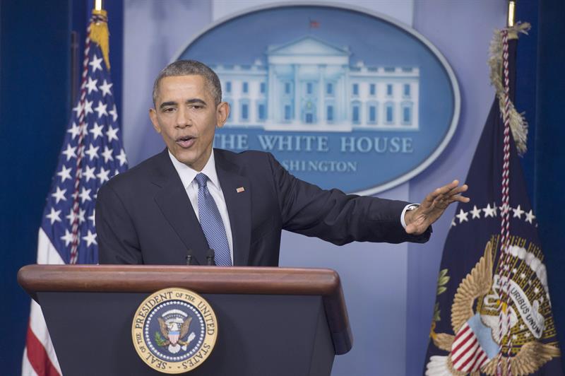 Obama esta “profundamente preocupado” por la situación en Ucrania
