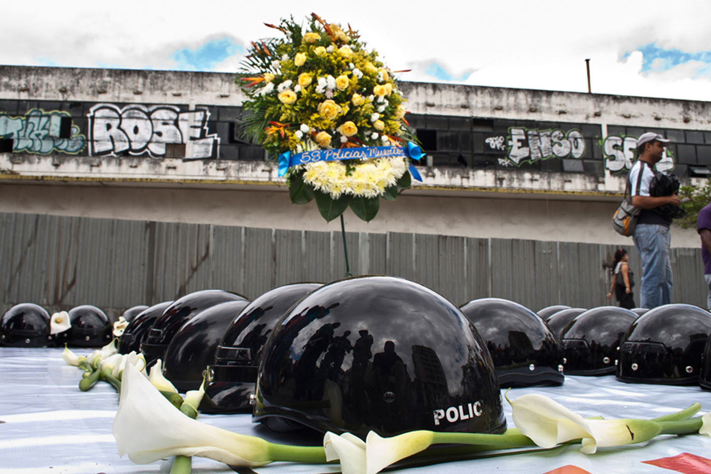 Han sido asesinados 82 efectivos policiales en lo que va de año a manos de la violencia
