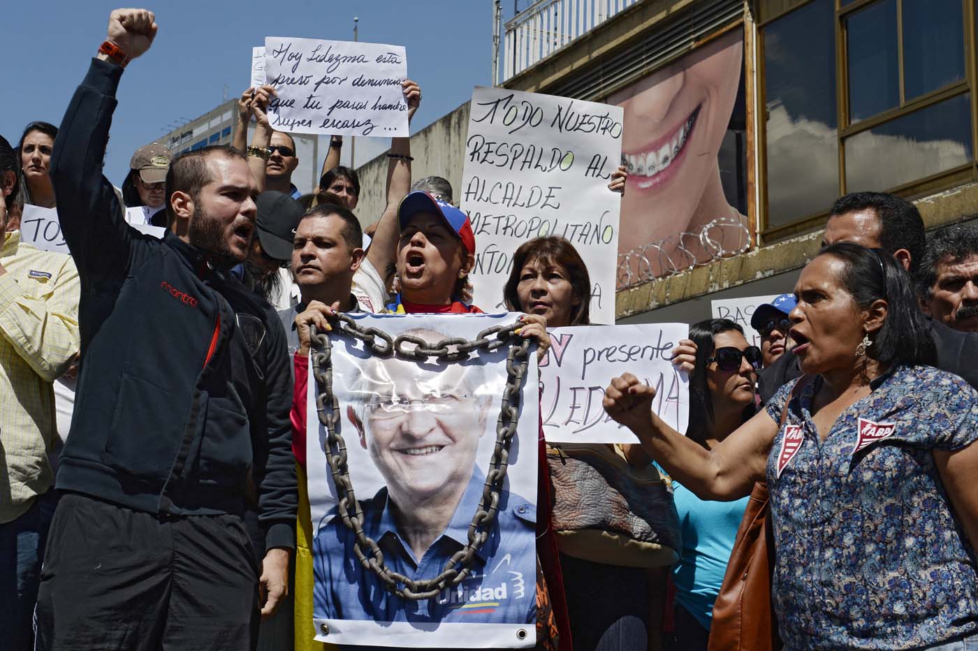Hija de Ledezma pide a la UE medidas contundentes contra el gobierno de Maduro