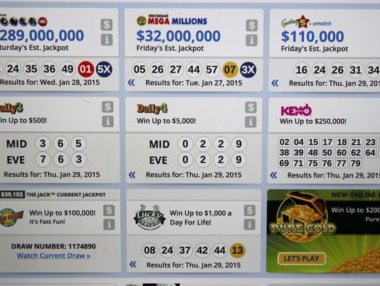 Salen los mismos números dos veces en la lotería de Michigan