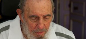 Difunde imágenes de Fidel Castro votando