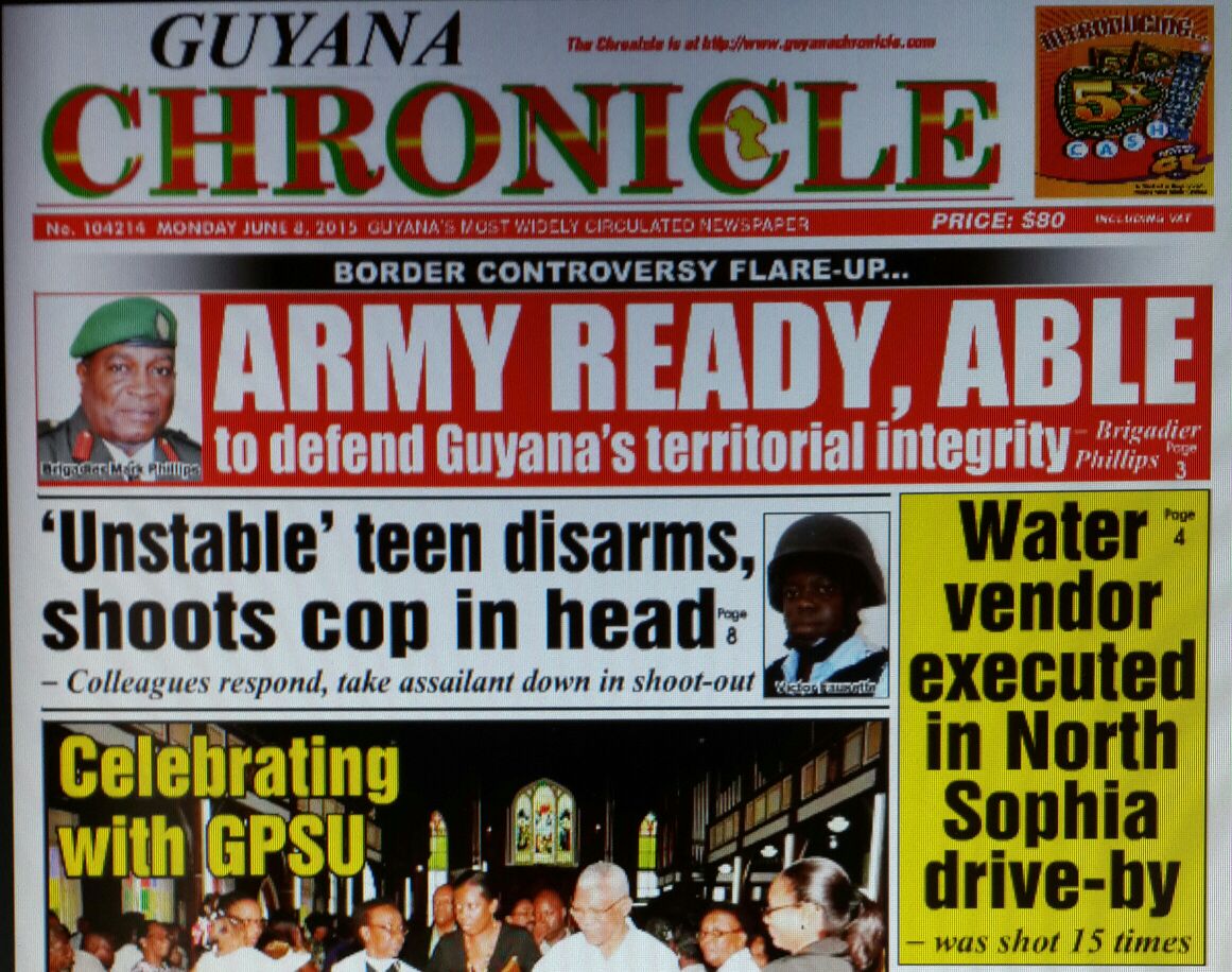 Jefe de la Fuerza de Defensa de Guyana: Ejército está listo para defender cualquier intrusión de Venezuela