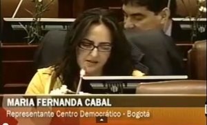 Diputada colombiana se pronuncia en el Congreso sobre presos políticos venezolanos