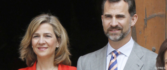 Rey de España retira a su hermana Cristina título de duquesa