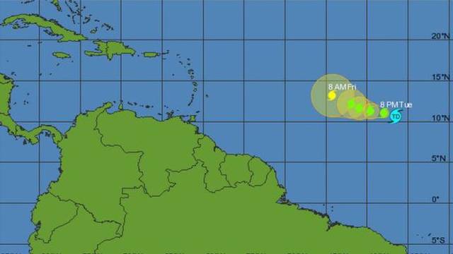 Se forma en el Atlántico la tormenta tropical Danny
