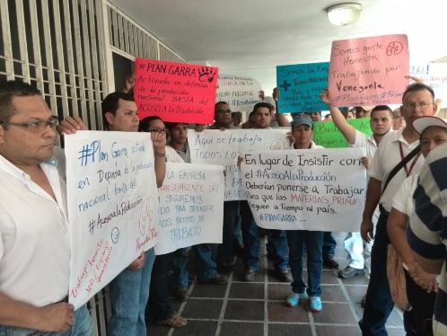 Trabajadores de Polar rechazan retención de pasta por la Sundde en Maracaibo
