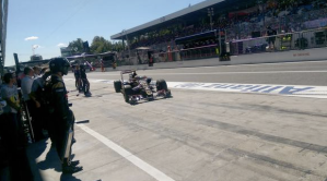 Y Maldonado lo volvió a hacer… Abandonó en la primera vuelta del GP Italia (Fotos)