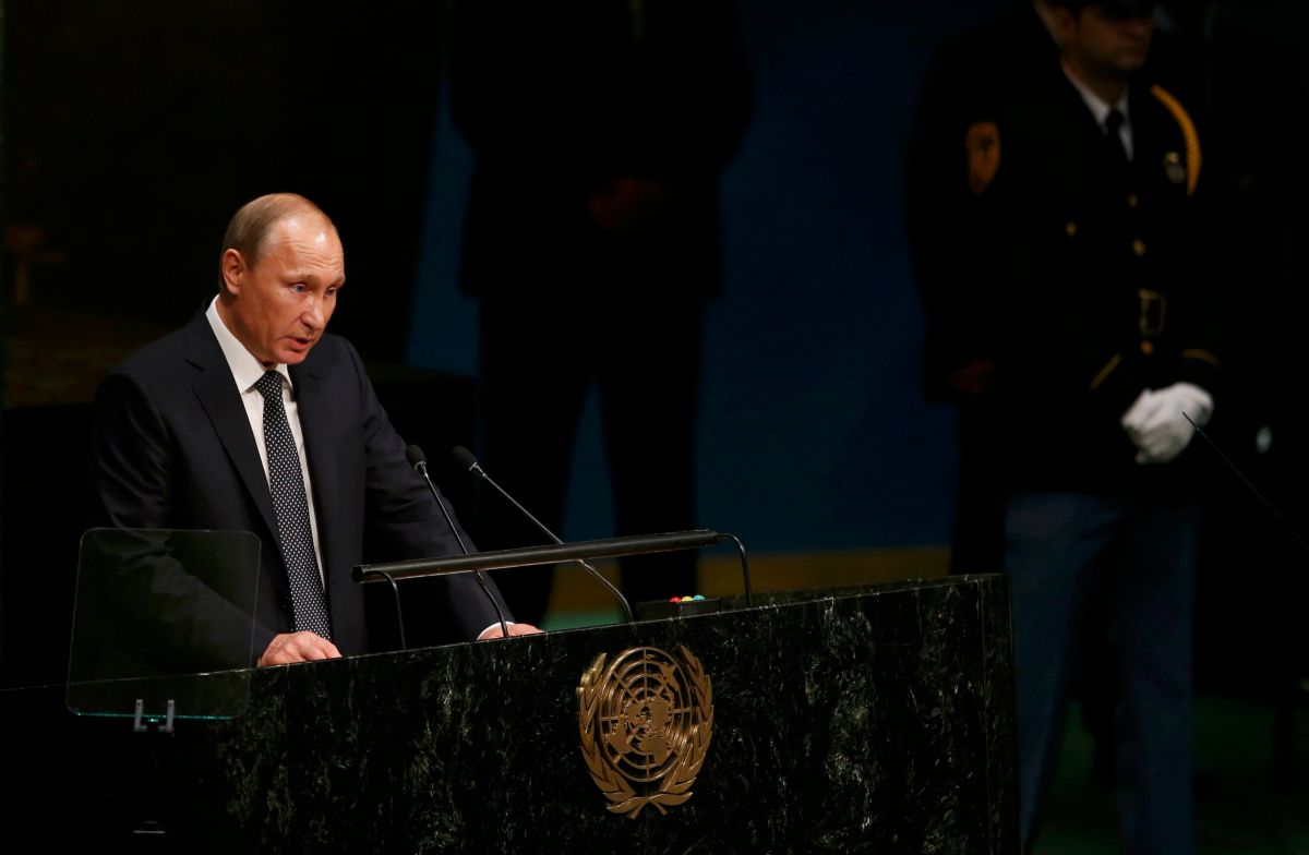 Putin propone crear amplia coalición internacional para luchar contra el terrorismo