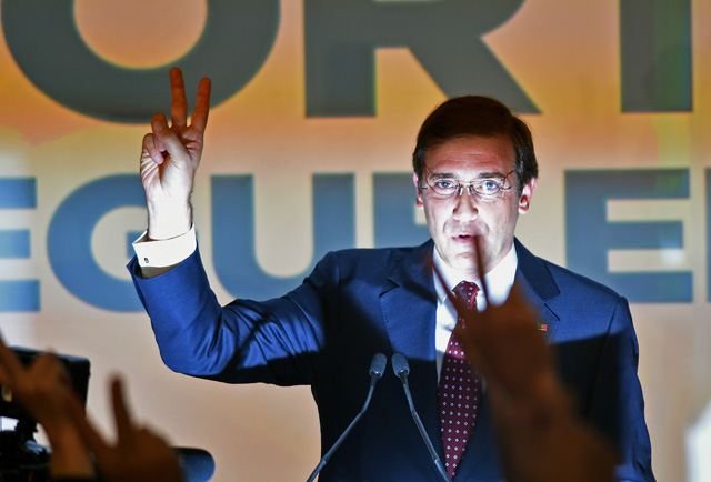 Derecha portuguesa gana legislativas pese a cuatro años de austeridad