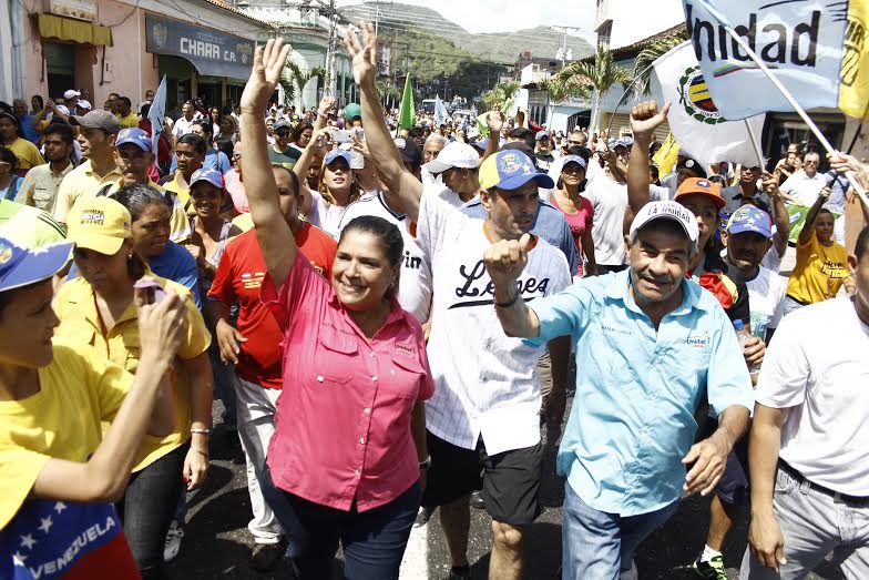 Felicidad Villegas: El Tuy venció el miedo y saldrá unida a votar el 6D