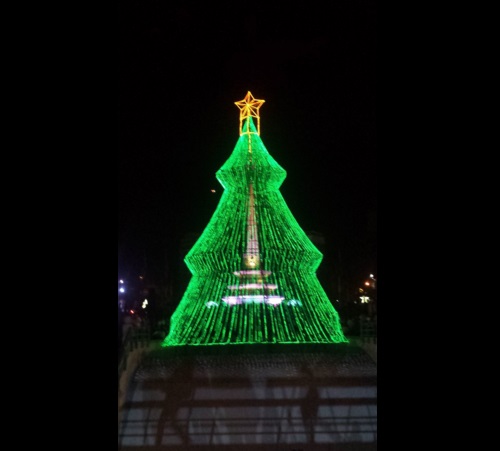 Alcaldía de Chacao dio inicio a la Navidad con una caravana y encendido de luces (Fotos)