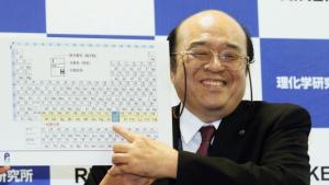 Científico japonés será el primer asiático en nombrar un elemento de la tabla periódica