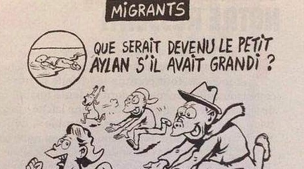 “Charlie Hebdo” en nueva polémica por viñeta sobre el pequeño Aylan