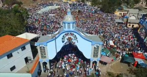 ¡Espectacular! La devoción mariana en el día de la Divina Pastora a vista de drone