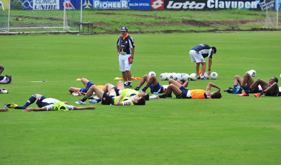 Costa Rica comenzó los entrenamientos para el amistoso frente a la Vinotinto